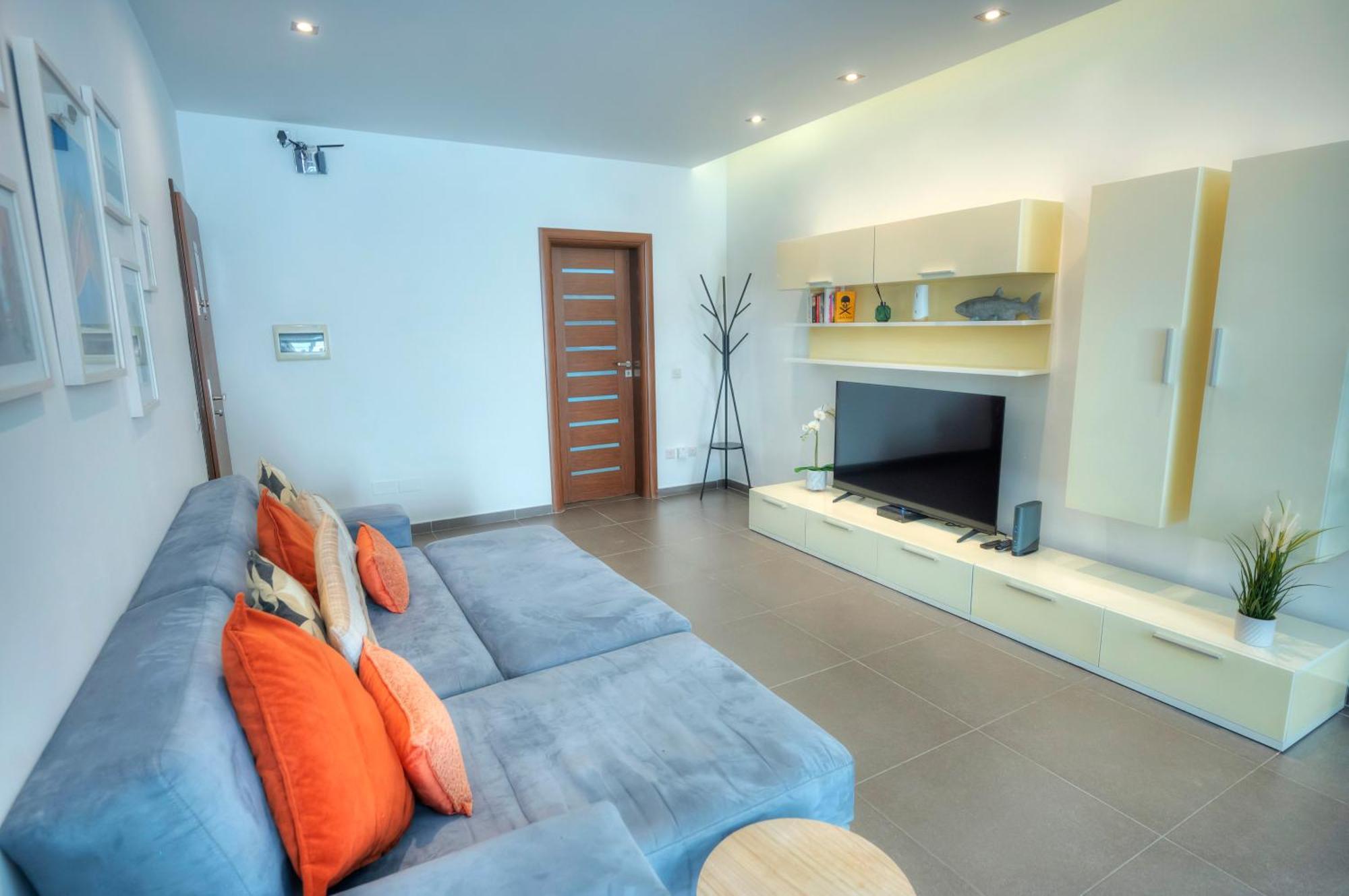 Bright & Large 2Bedrooms In Sliema Center Mpor1-1 외부 사진