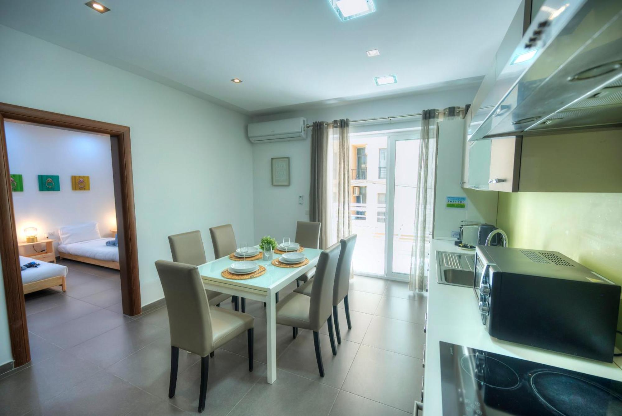 Bright & Large 2Bedrooms In Sliema Center Mpor1-1 외부 사진